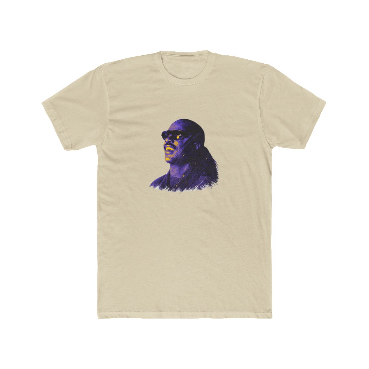 Album Stevie Wonder Neon Purple T Shirt - alternate angle 4, merchandise