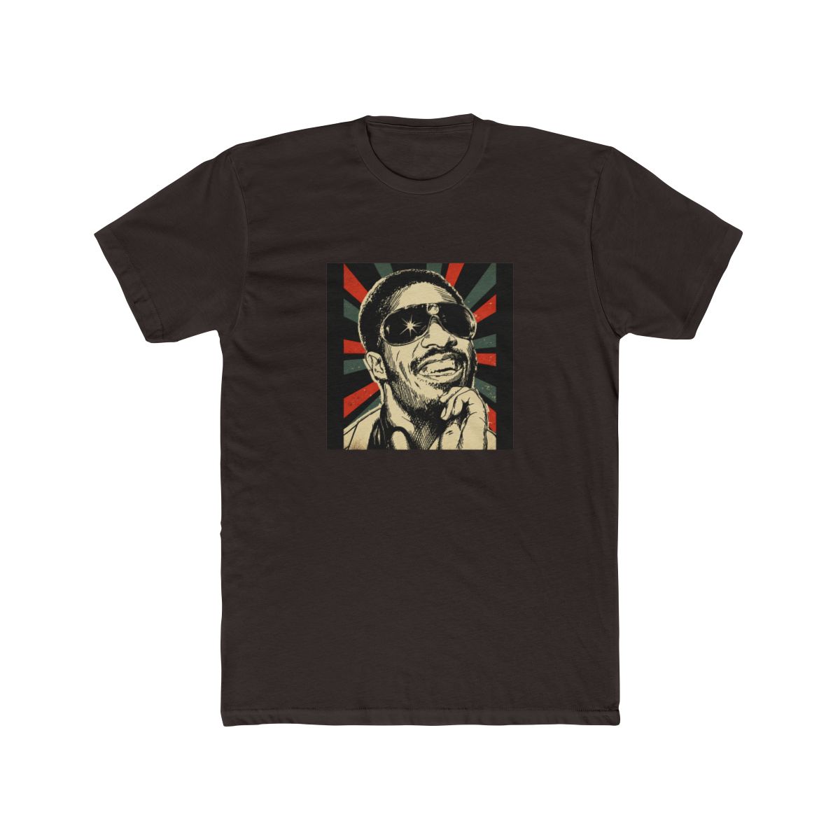 Stevie Wonder | Vintage Art Design | Exclusive Art T Shirt - alternate angle 3, merchandise